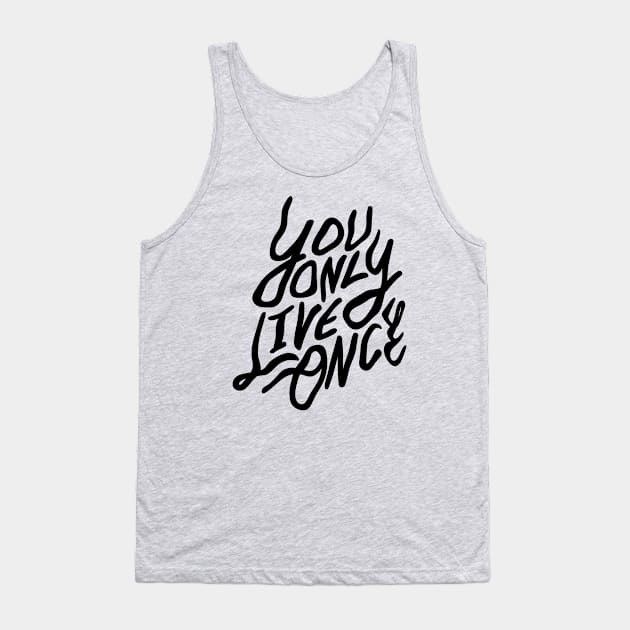 YOLO Tank Top by Delta Zero Seven